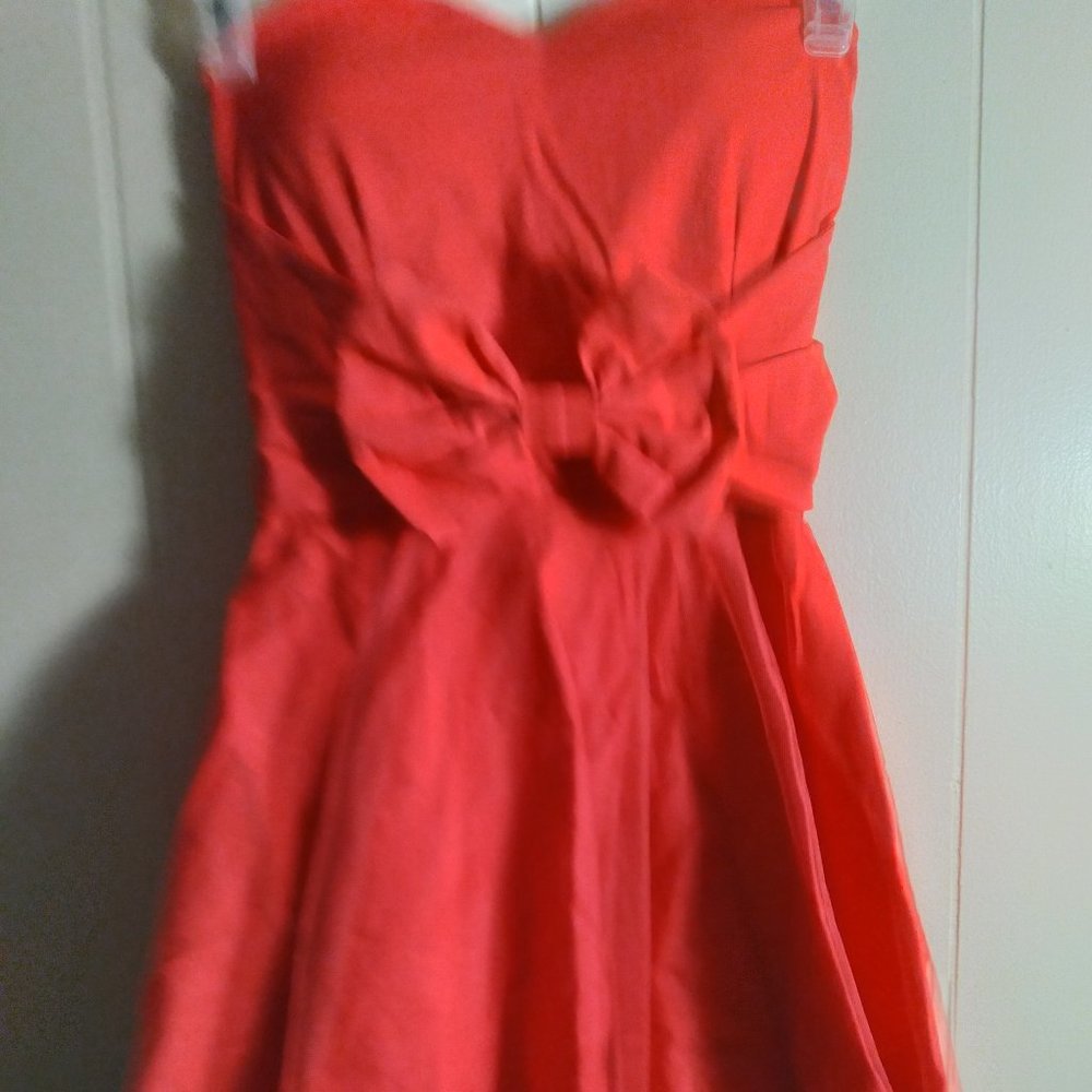 size small strapless dress